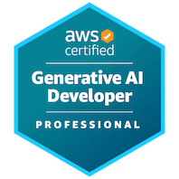 AWS Certified Generative AI Developer Professional badge