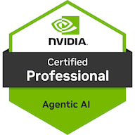 NVIDIA Certified Professional Agentic AI badge
