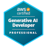AWS Certified Generative AI Developer Badge